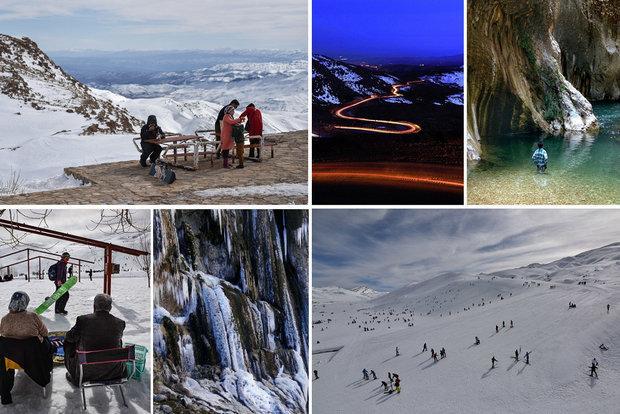 لذت گردشگری در یخ و برف، به بزرگ ترین آبشار چشمه ای دنیا سفر کنید