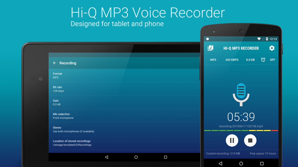 دانلود Hi-Q MP3 Voice Recorder Pro 2.4.2-b1 - برنامه ضبط صدا با کیفیت بالا برای اندروید دانلود Hi-Q MP3 Voice Recorder Pro 2.4.2-b1 - برنامه ضبط صدا با کیفیت بالا برای اندروید
