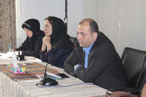 نشست هم اندیشی رئیس اداره میراث فرهنگی گرگان با هنرمندان ملیله ساز شهرستان