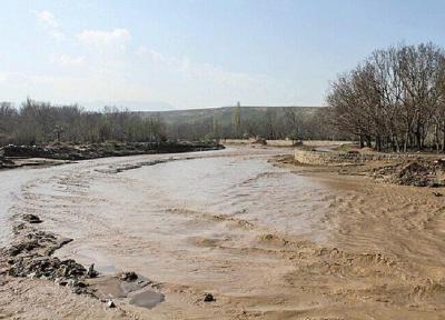 احتمال سیلابی شدن ناگهانی رودخانه ها
