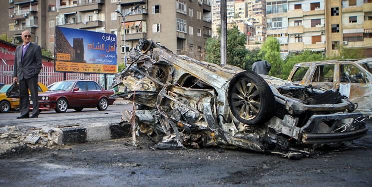 انفجار خودروی بمب گذاری شده در شهر تل ابیض سوریه