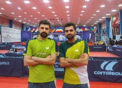 لغو لیگ تنیس روی میز فرانسه بخاطر کرونا ، برادران عالمیان در ایران ماندگار شدند