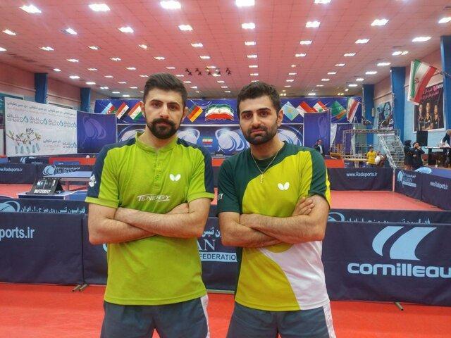 لغو لیگ تنیس روی میز فرانسه بخاطر کرونا ، برادران عالمیان در ایران ماندگار شدند