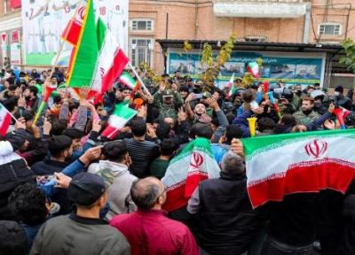 جشن شادی مردم ارومیه بعد از پیروزی تیم ملی به روایت تصاویر